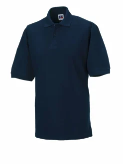 Russell Europe R-569M-0 - Polo Élégant en Coton Peigné avec Boutons