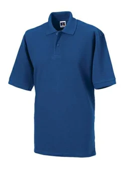 Russell Europe R-569M-0 - Polo Élégant en Coton Peigné avec Boutons