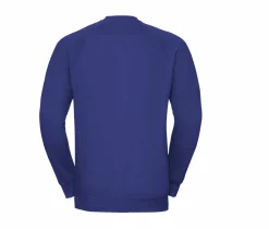Russell Europe R-762M-0 - Sweatshirt Confort Raglan en Coton et Polyester