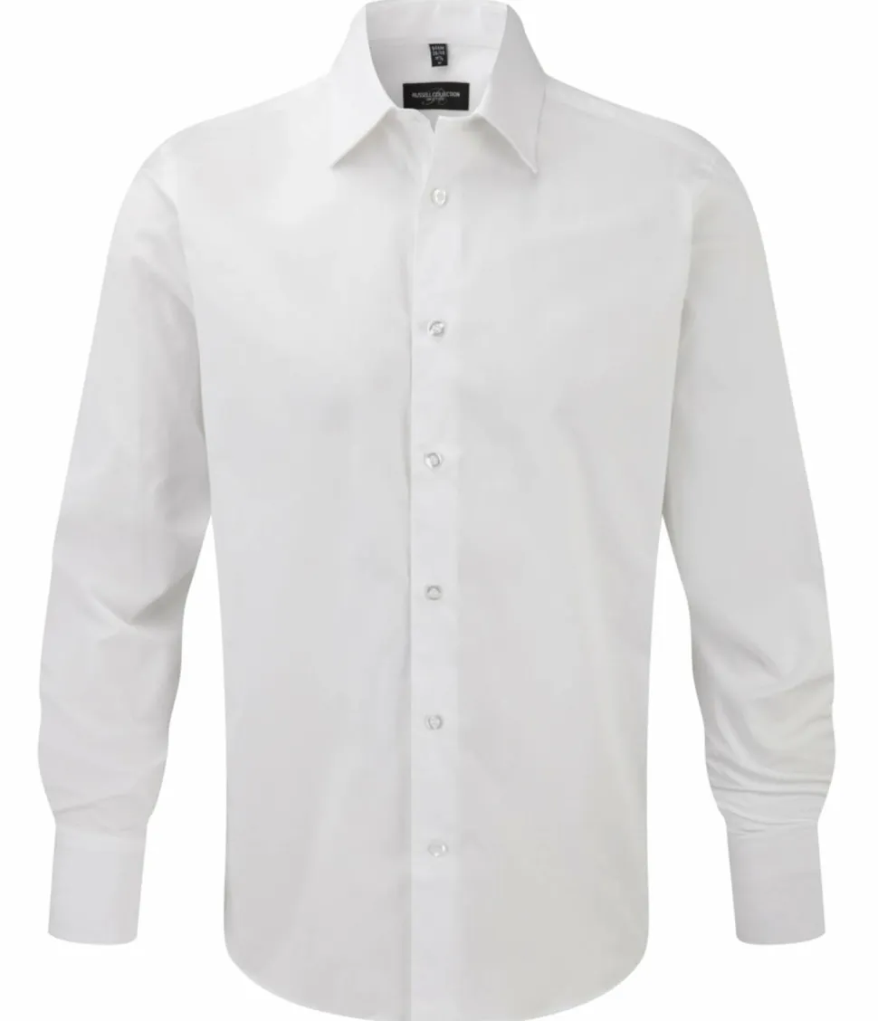 Russell Europe R-958M-0 - Tailored Ultimate Non-iron Shirt LS