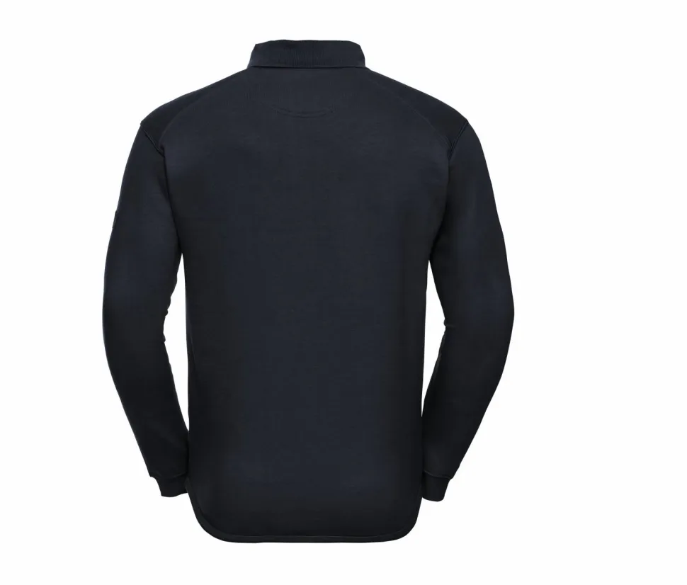 Russell J012M - Sweat-shirt Col Polo Très Résistant
