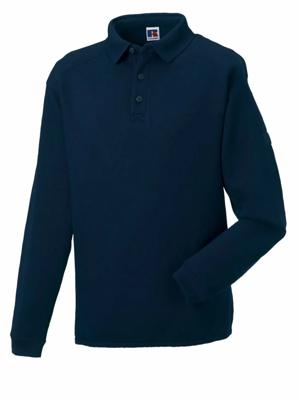 Russell J012M - Sweat-shirt Col Polo Très Résistant