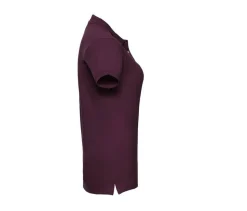 Russell JZ565 - Polo Femme Élégant en Coton avec Boutons Nacrés