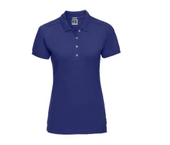 Russell JZ565 - Polo Femme Élégant en Coton avec Boutons Nacrés