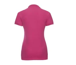 Russell JZ565 - Polo Femme Élégant en Coton avec Boutons Nacrés