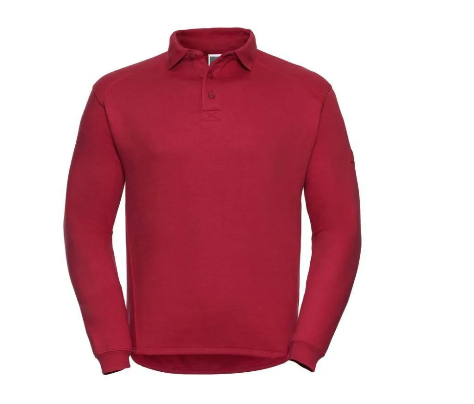 Russell JZ012 - Sweatshirt Col Polo Homme