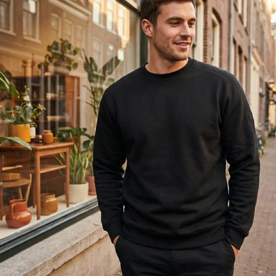 Russell JZ013 - Sweatshirt Col Rond Homme