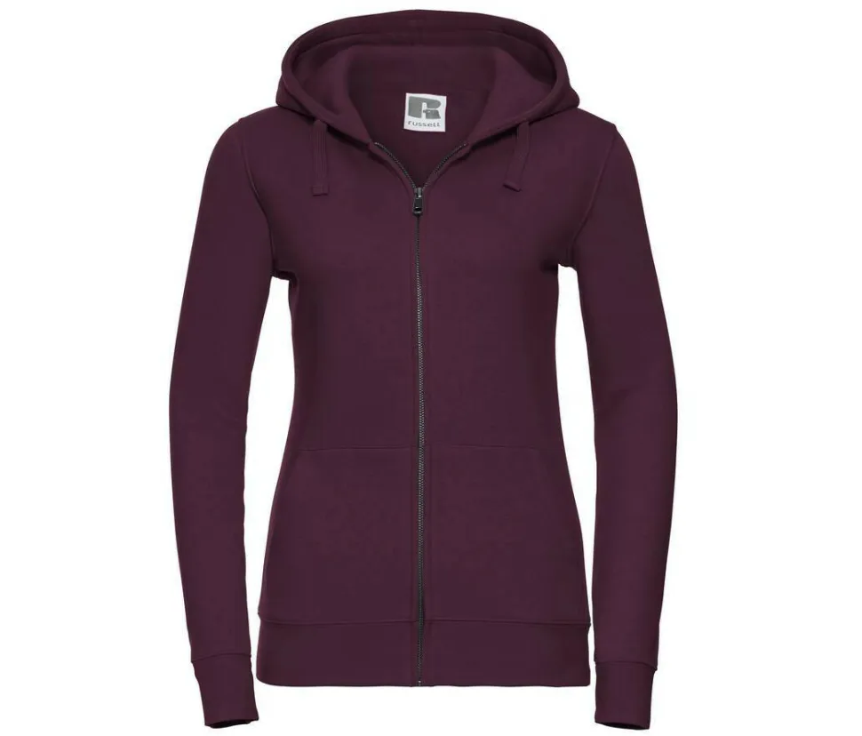 Russell JZ66F - Sweat Capuche Zippé Femme Authentique