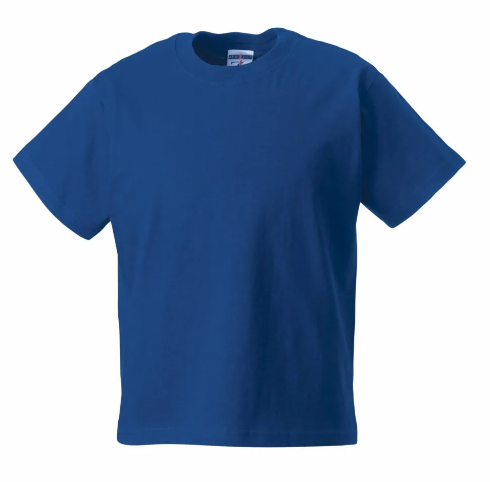 Russell R-180M-0 - T-shirt Confortable en Coton Ring Spun Russell