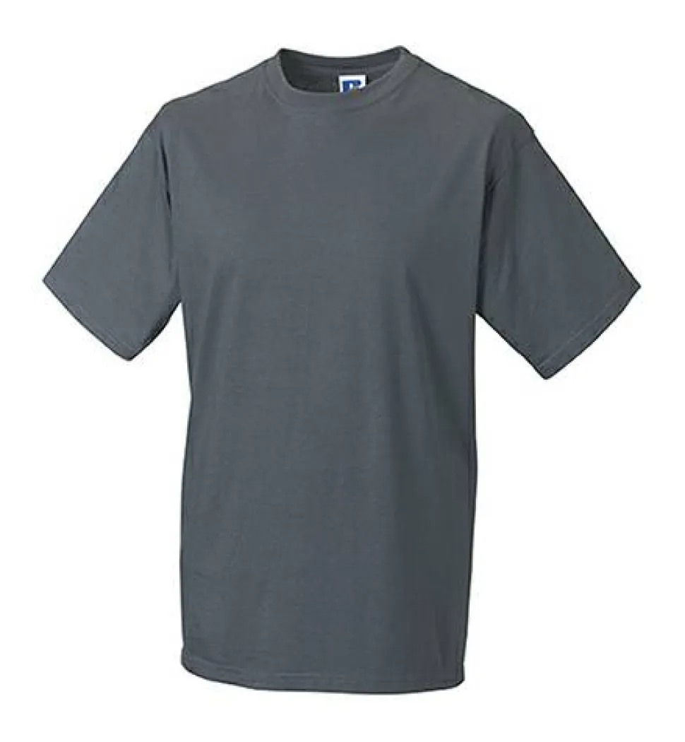Russell R-180M-0 - T-shirt Confortable en Coton Ring Spun Russell
