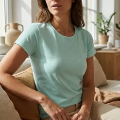 RUSSELL RU108F - T-shirt organique femme
