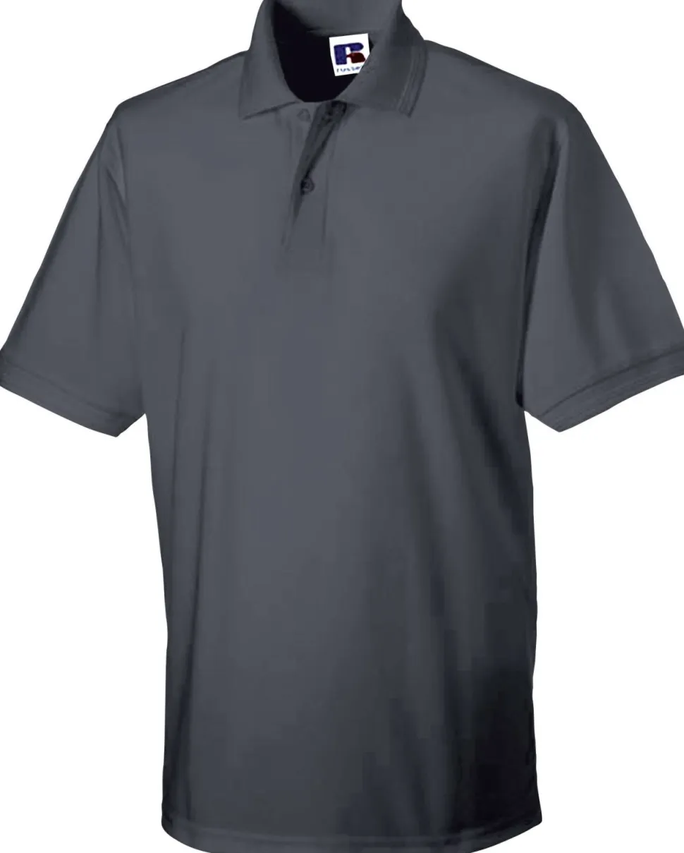Russell RU599M - Polo Confortable en Polycoton Durable