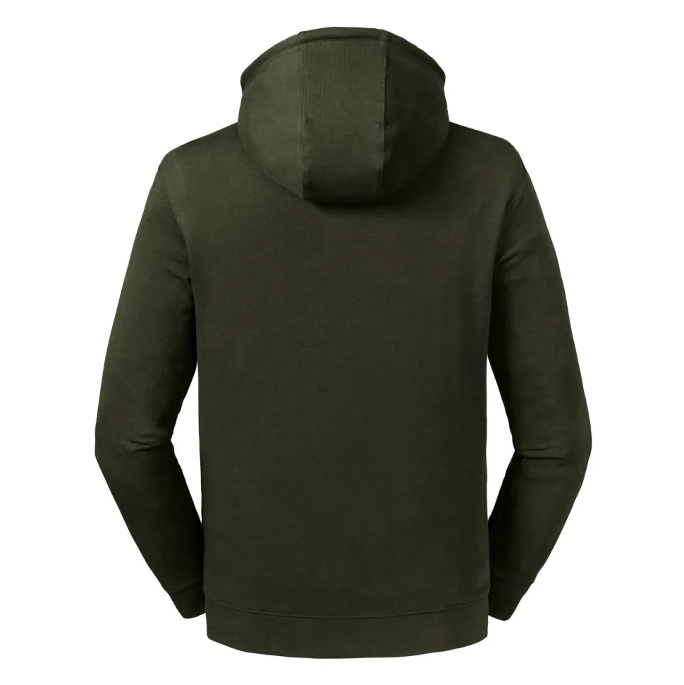 Russell RU209M - Sweat à capuche col montant Pure Organic