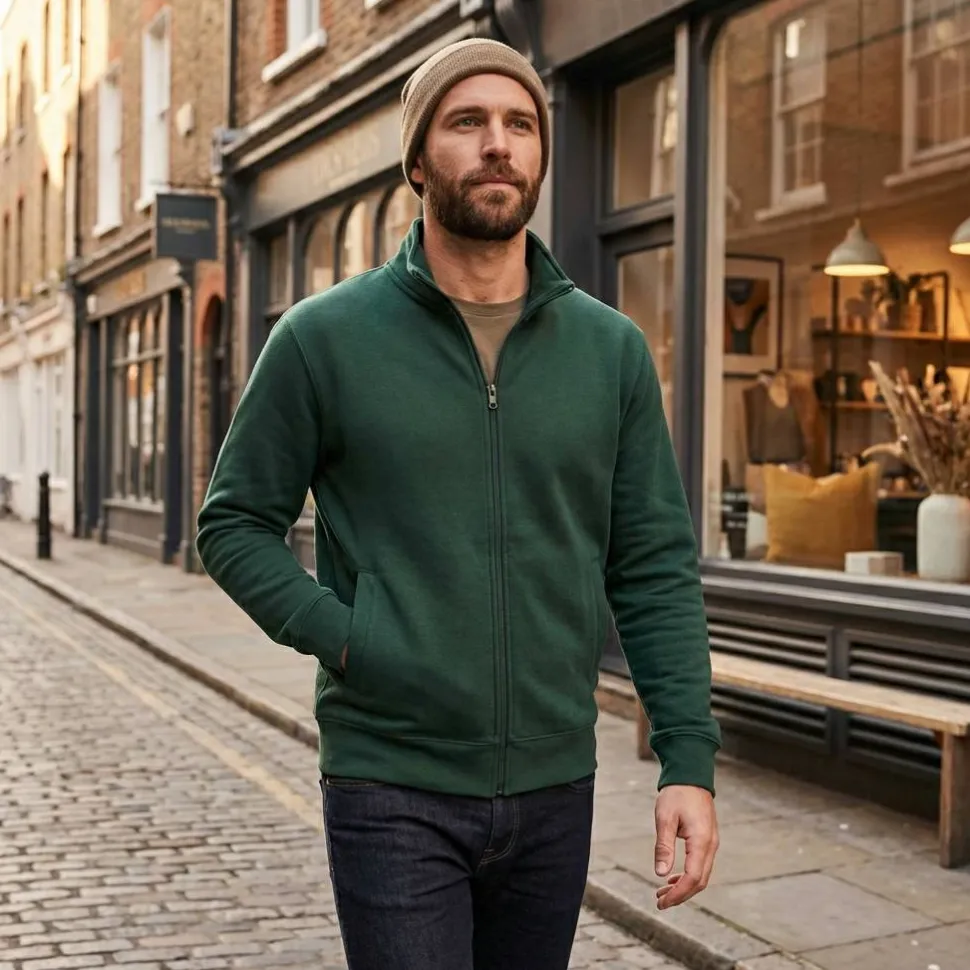 RUSSELL RU267M - Sweat homme grand zip