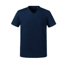 RUSSELL RU103M - T-shirt organique col V homme
