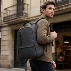 Sac à dos pour ordinateur portable 17'' en Nylon 2Tone imperméable - Egotier 92675