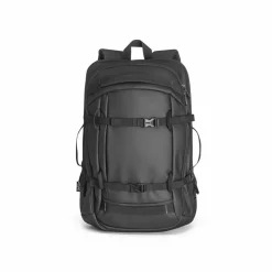 Sac à dos pour ordinateur portable en polyester recyclé haute densité 900D, avec revêtement imperméable et doublure en polyester recyclé 210D 17'3