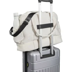 Sac de voyage Puffer recyclé certifié GRS avec fond isolé de 30 L - EgotierPro 130115