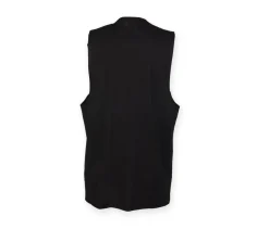 SF Men SF232 - Maillot de corps à col haut et emmanchures droites pour homme