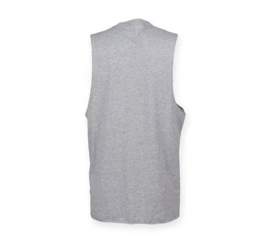 SF Men SF232 - Maillot de corps à col haut et emmanchures droites pour homme