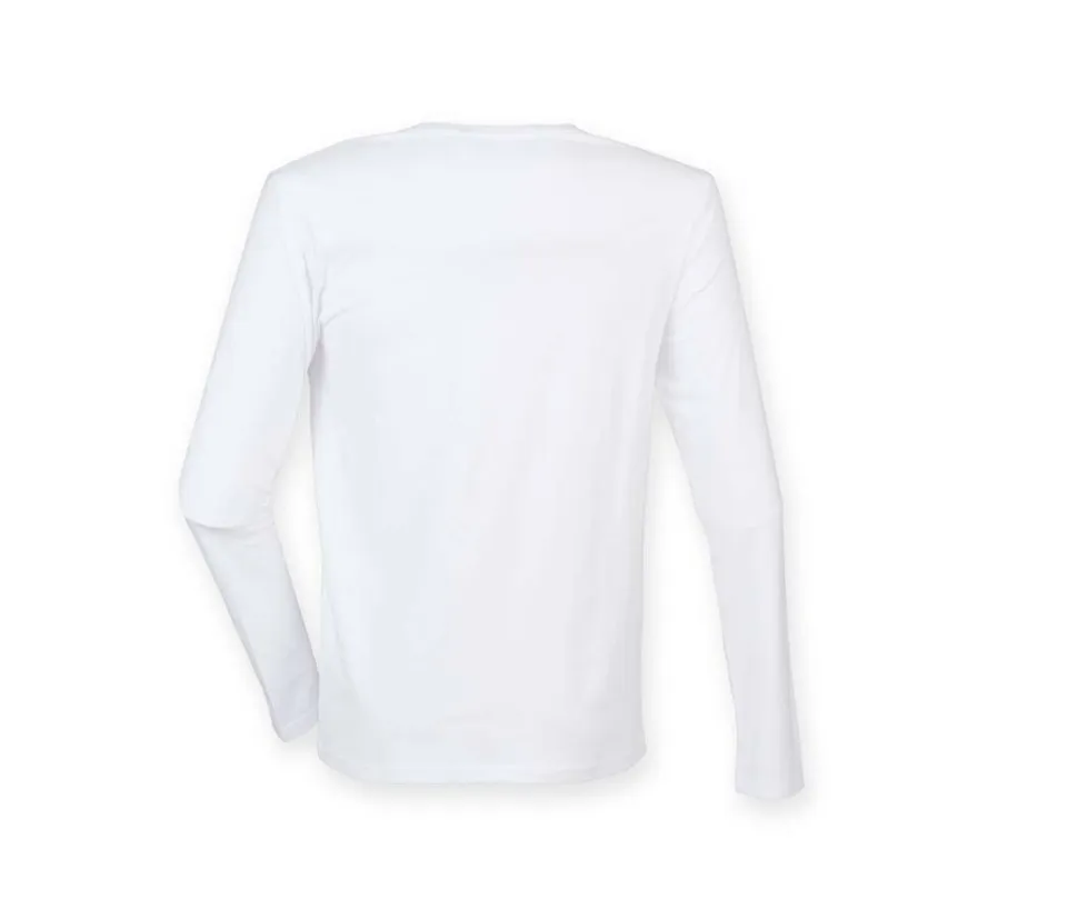 SF Men SF124 - Tee-shirt stretch homme manches longues