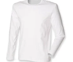 SF Men SF124 - Tee-shirt stretch homme manches longues