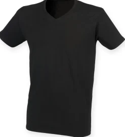 SF Men SF122 - T-shirt Stretch col V Feel Good Homme
