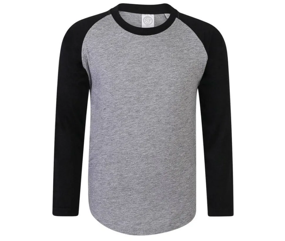 SF Mini SM271 - T-shirt baseball manches longues enfant