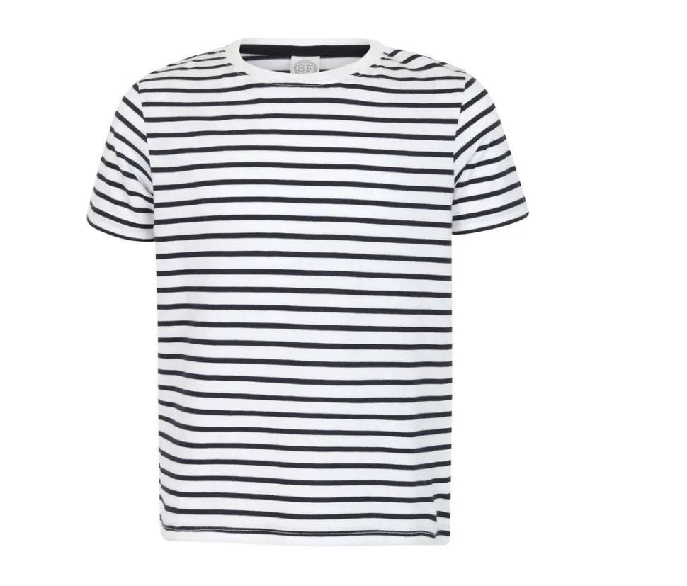 SF Mini SM202 - T-shirt marinière enfant