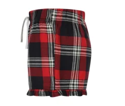SF Women SK082 - Shorts de Pyjama Légers en Flanelle Douce pour l'Été