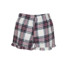 SF Women SK082 - Shorts de Pyjama Légers en Flanelle Douce pour l'Été