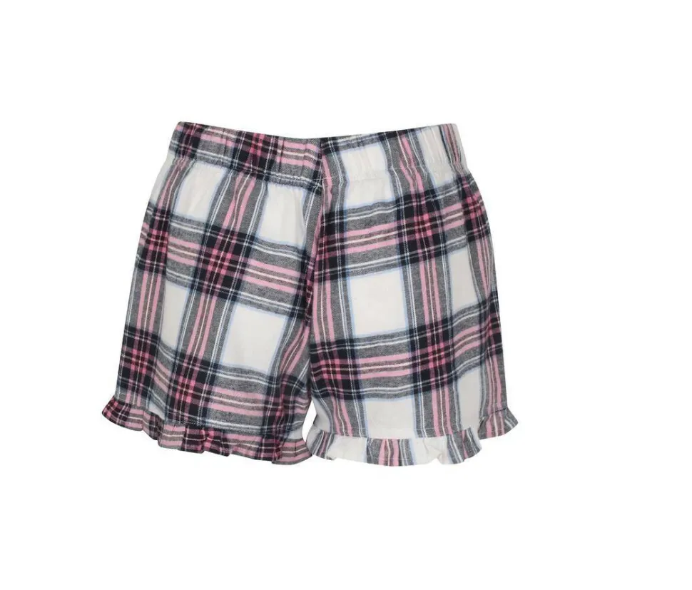 SF Women SK082 - Shorts de Pyjama Légers en Flanelle Douce pour l'Été