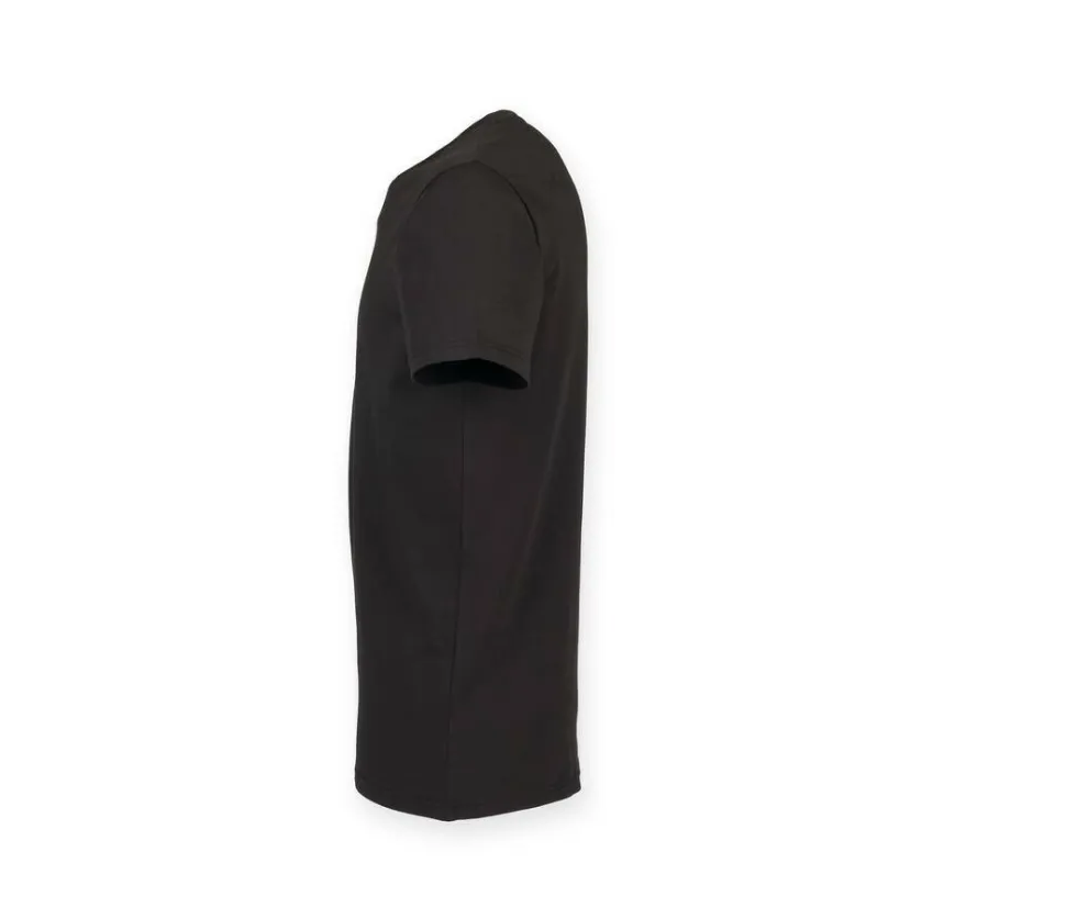 Skinnifit SF122 - Tee-Shirt Col V Homme Stretch en Coton