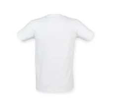 Skinnifit SF122 - Tee-Shirt Col V Homme Stretch en Coton
