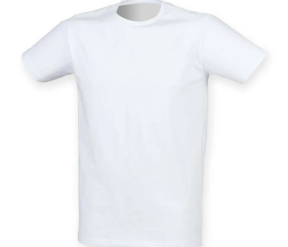 Skinnifit SF121 - Tee-Shirt Homme Stretch Coton