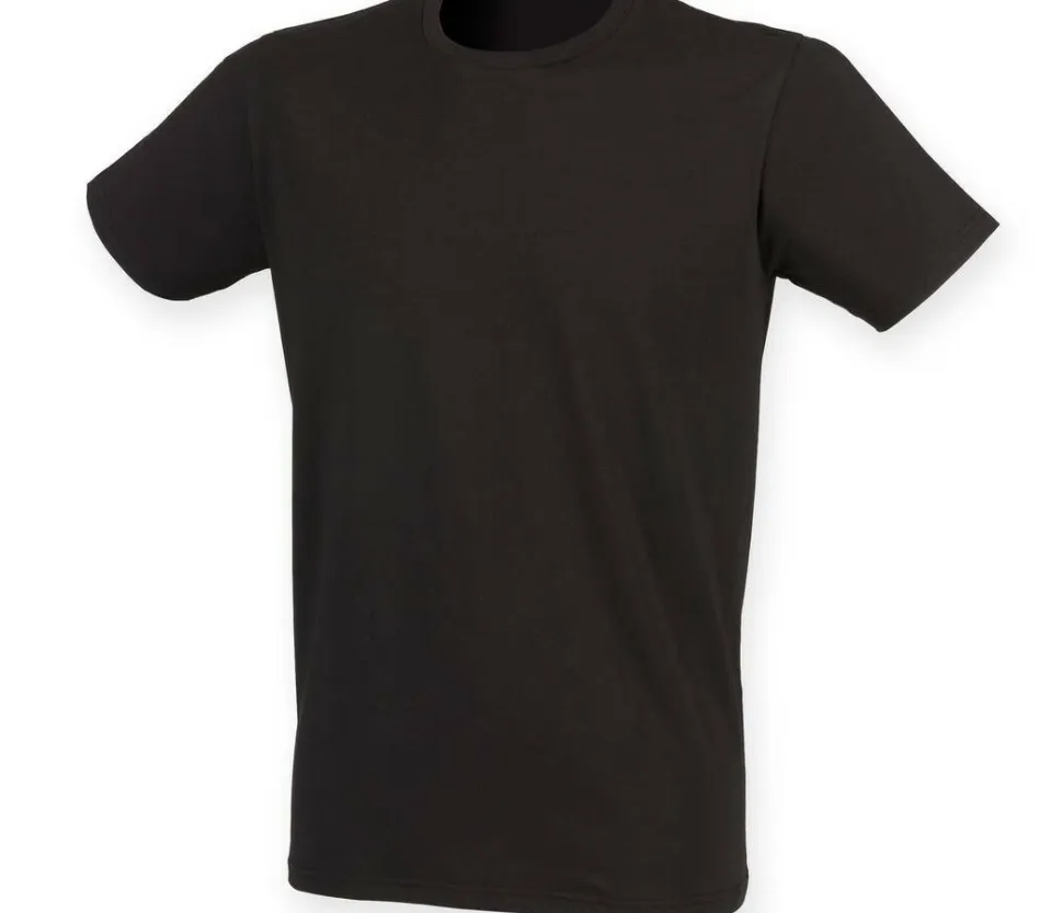 Skinnifit SF121 - Tee-Shirt Homme Stretch Coton