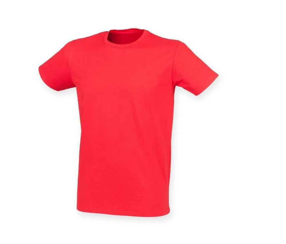 Skinnifit SF121 - Tee-Shirt Homme Stretch Coton
