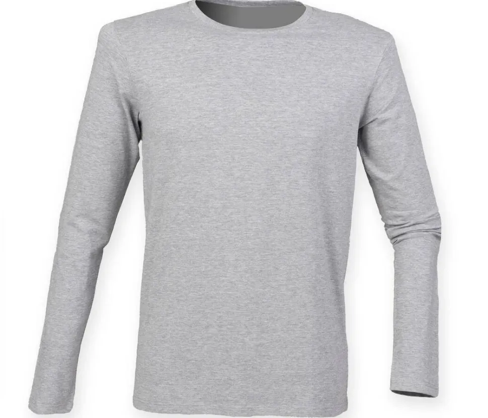 Skinnifit SF124 - Tee-Shirt Stretch Homme Manches Longues