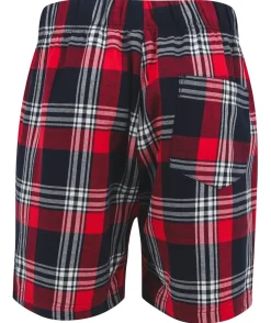 Skinnifit SFM082 - Short à motif tartan