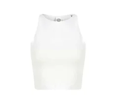 Skinnifit SK106 - Débardeur Court en Coton avec Dos Nageur