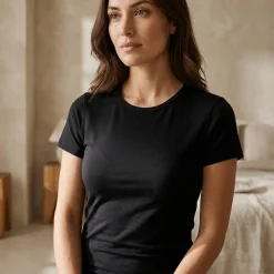 Skinnifit SK121 - Tee-Shirt Femme Stretch Coton
