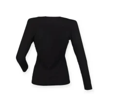 Skinnifit SK124 - Tee-Shirt Stretch Femme Manches Longues