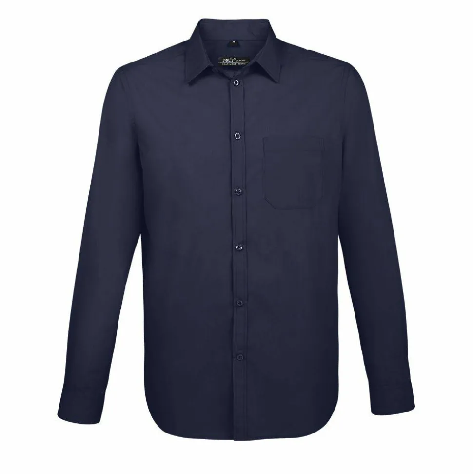 SOL'S 02922 - Baltimore Fit Chemise Homme Popeline Manches Longues