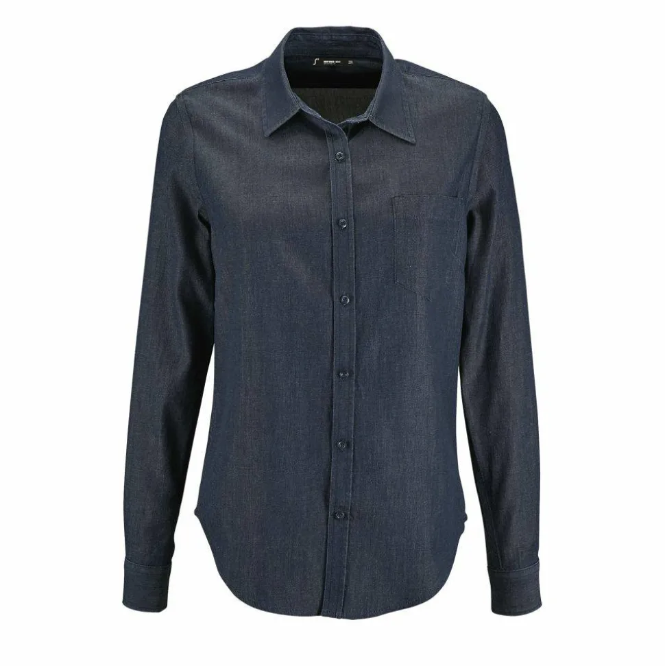 SOL'S 02101 - BARRY WOMEN Chemise Femme En Denim