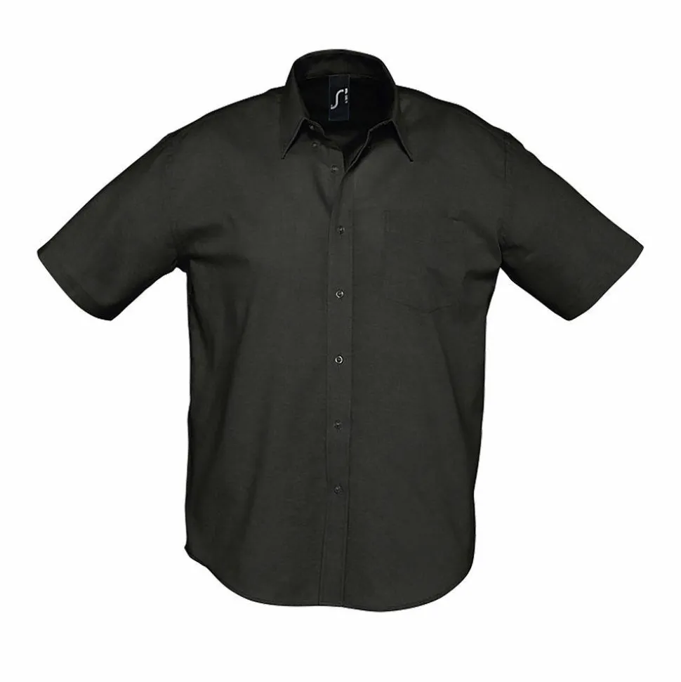 SOL'S 16010 - Brisbane Chemise Homme Oxford Manches Courtes
