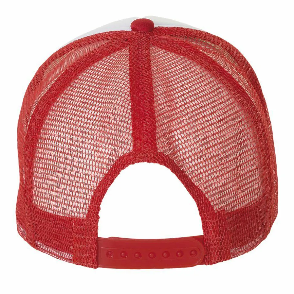 SOL'S 01668 - BUBBLE Casquette Filet 5 Panneaux