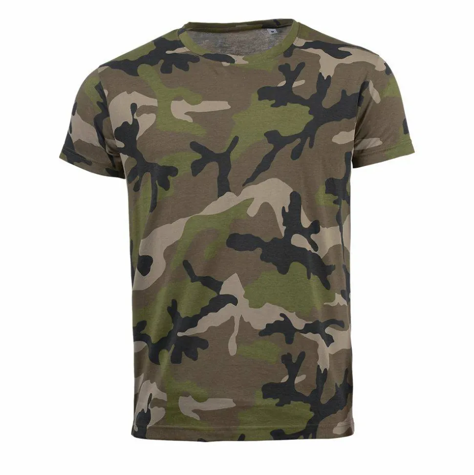 SOL'S 01188 - Camo Men Tee Shirt Homme Col Rond