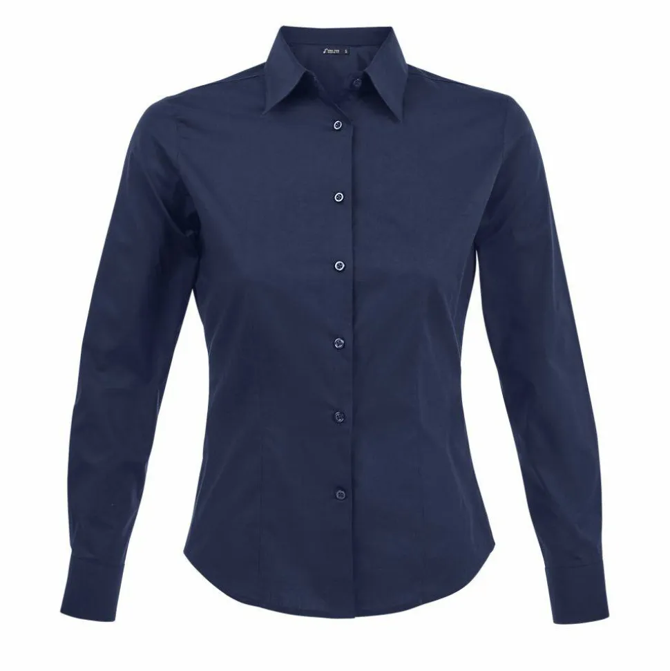 SOL'S 17015 - Eden Chemise Femme Stretch Manches Longues