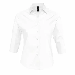 SOL'S 17010 - Effect Chemise Femme Stretch Manches 3/4