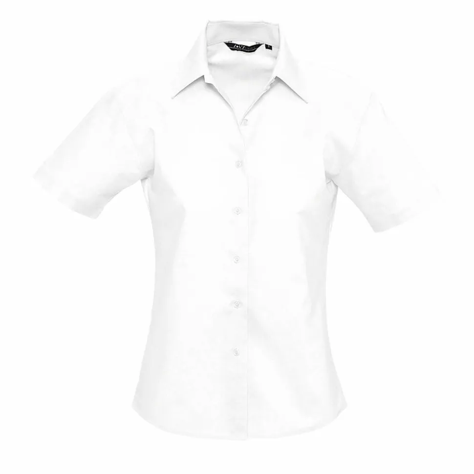 SOL'S 16030 - Elite Chemise Femme Oxford Manches Courtes